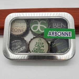 Arbonne Bottle Cap Magnets